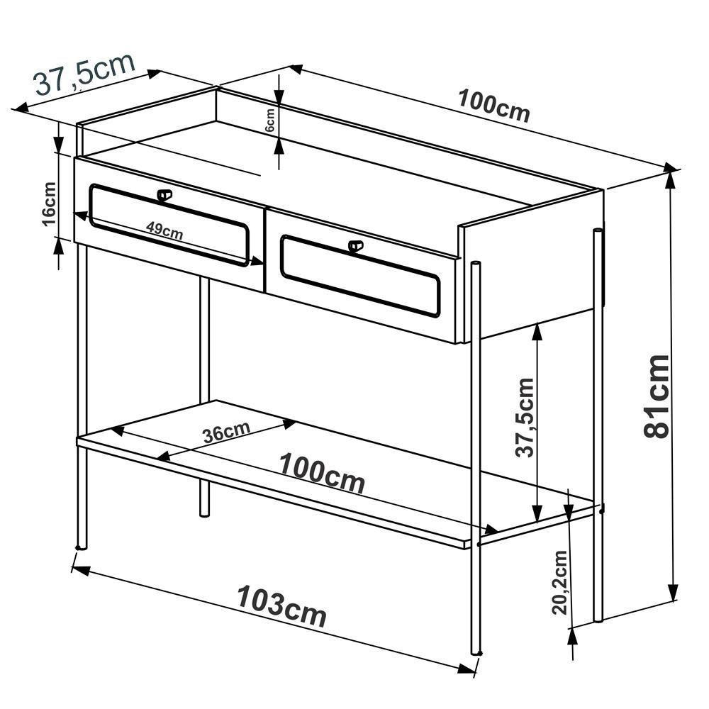 Conjunto P/ Sala 3Peças Palhinha Linha Oslo Hanover Artesano - 8
