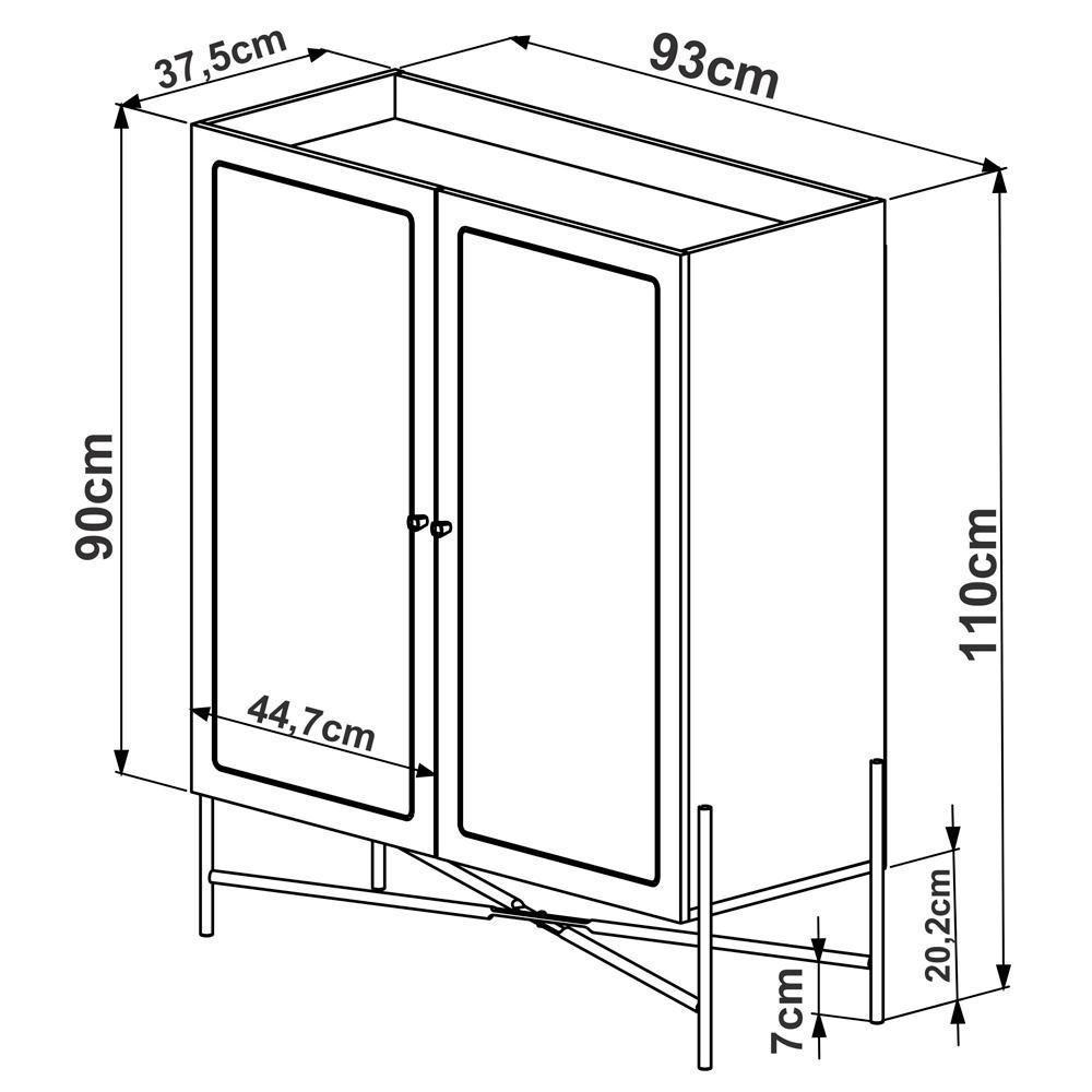 Conjunto P/ Sala 3Peças Palhinha Linha Oslo Hanover Artesano - 10