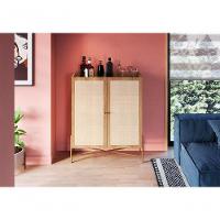 Conjunto P/ Sala 3Peças Palhinha Linha Oslo Hanover Artesano - 13