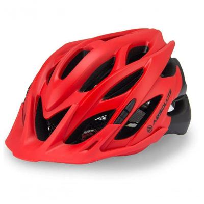 Capacete Absolute Wild C/ Led - Vermelho/preto Fosco G
