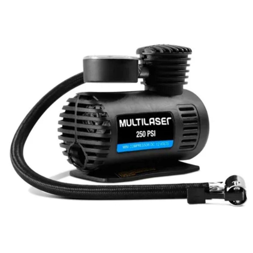 Compressor De Ar 12V Para Encher Pneu Bola Bike Mini - 1