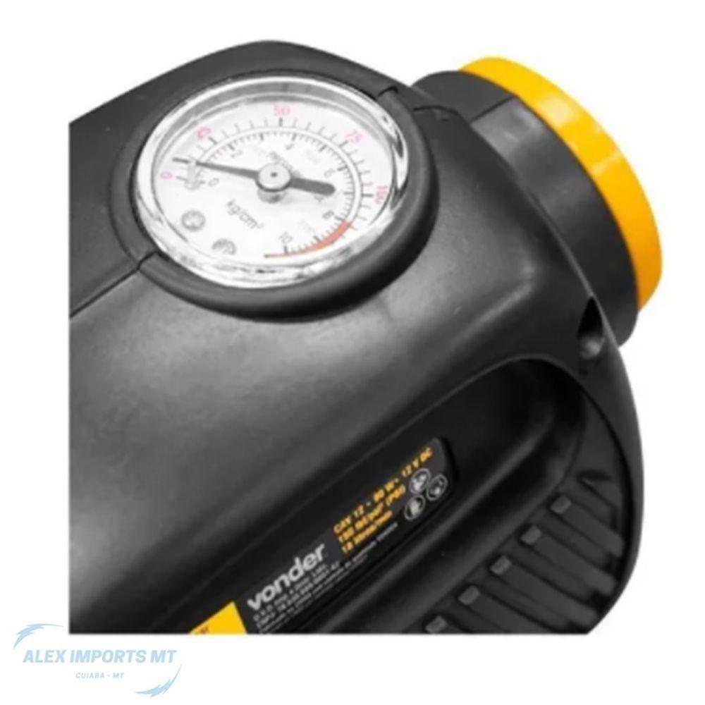 Compressor De Ar Mini A Bateria Portátil Vonder Cav 12 - 2