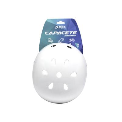 Capacete Abs Pro-classic Tam. P Branco Bel Sports