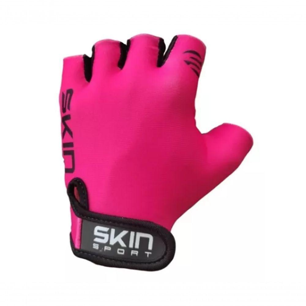 Luva Skin Curta Sport Fun Preto/rosa Gg - 1