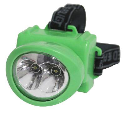 Lanterna De Cabeça à Pilha 2 Leds Branco