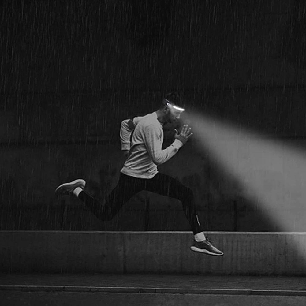 Lanterna De Cabeça Sensor De Movimento Detecta Presença - 2