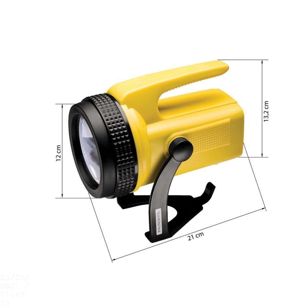 Holofote 4.8 V Tramontina Em Abs Reforçado Com Lâmpada De Krypton Tramontina - 4