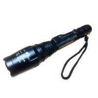 Lanterna Tática Led T6 258000w 468000 Lumens 2 Baterias Zoom - 1