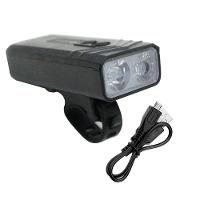 Farol Lanterna Led Recarregável 2 Leds Para Bicicleta