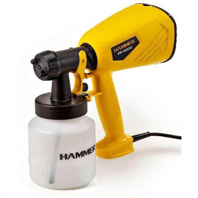 Pistola Pulverizadora Hammer Pp4000 400w Caneca 800 Ml 220v