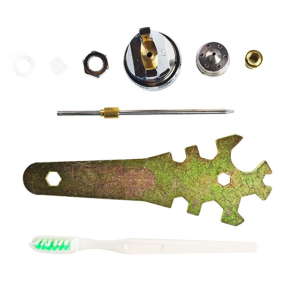 Pistola De Pintura Hvlp Hp827A Profissional 2 Bicos 1.4Mm, 1.7Mm - Hp827A - 2