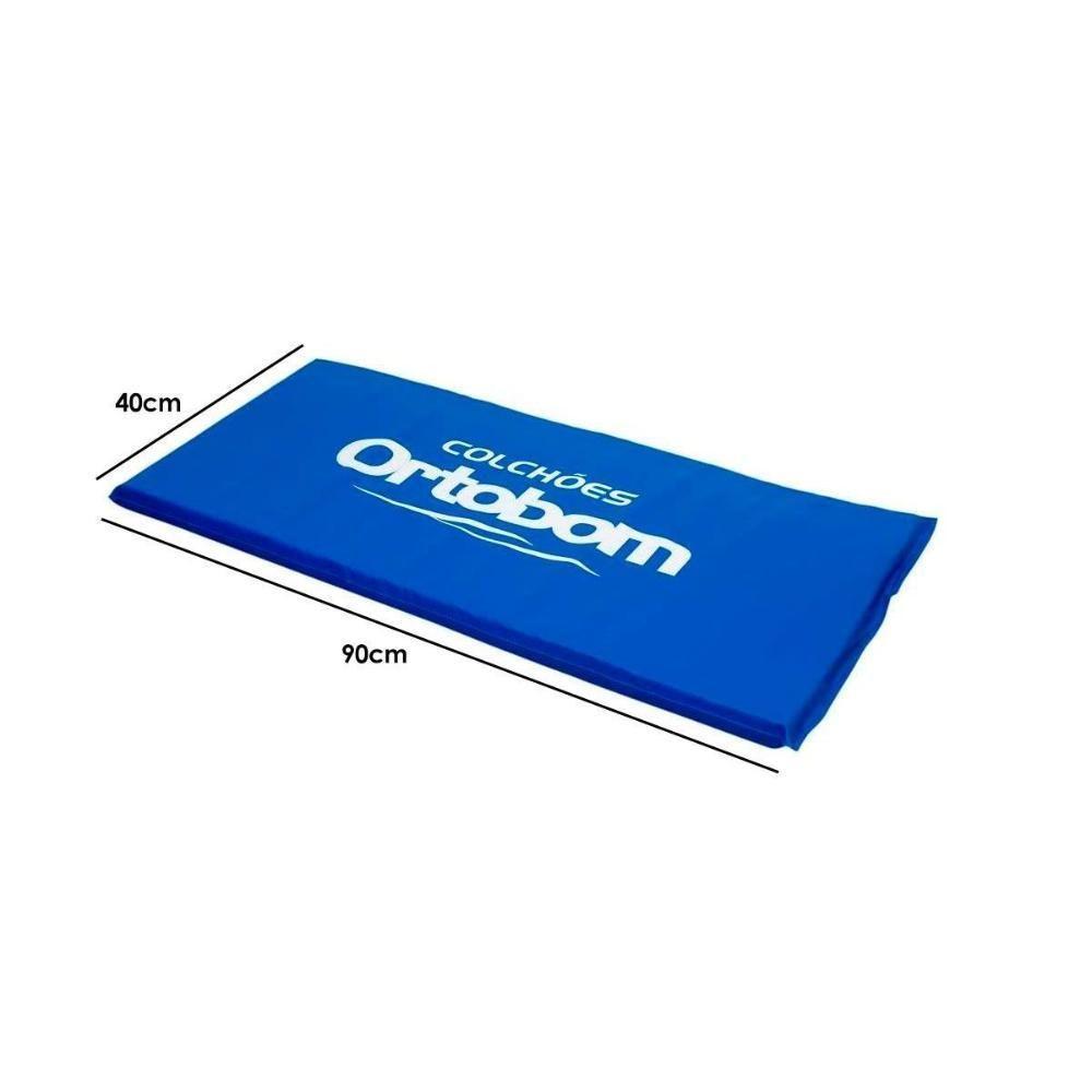 Colchonete Academia Academia Azul Impermeável Lavável (40x90x4) - Ortobom - 5