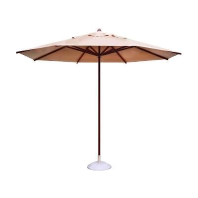 Ombrelone Guarda Sol Piscina Casa Praia Base Branco 300cm