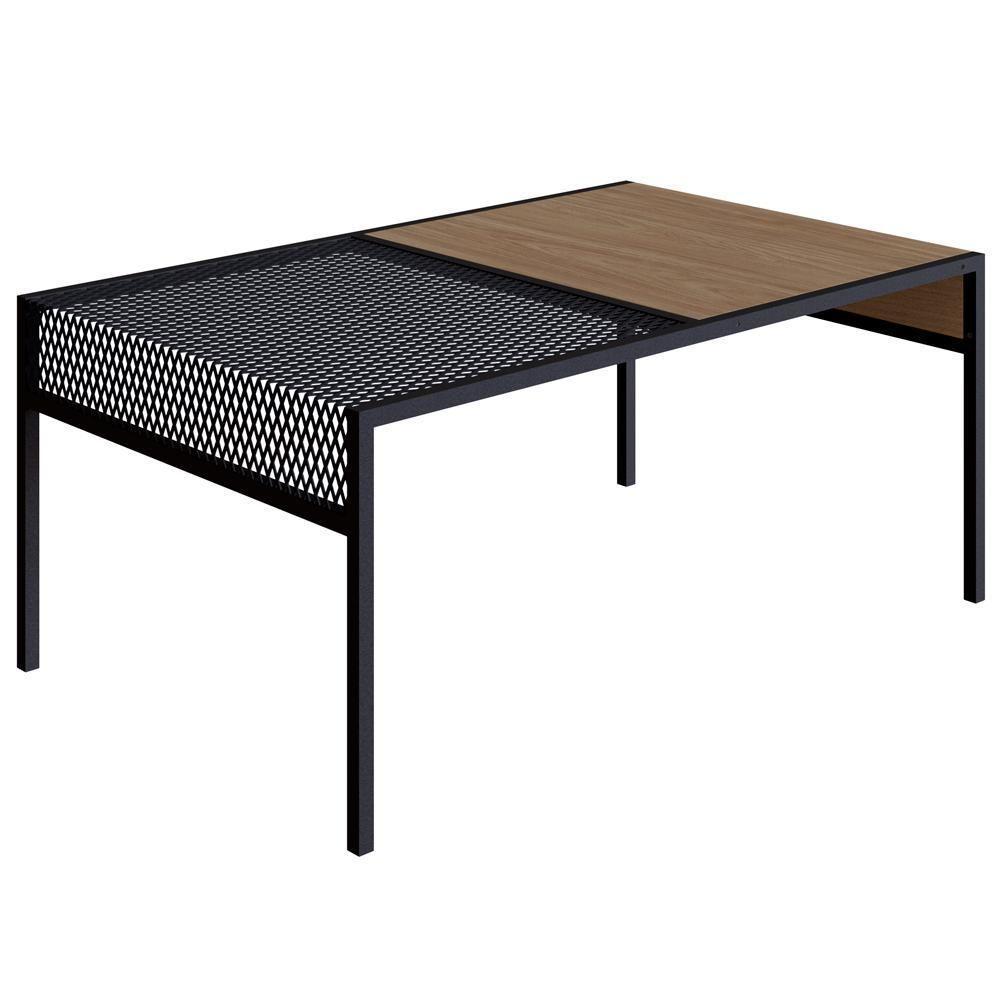 Mesa De Centro 80Cm Est Aço York Hanover Artesano Hanover - 1