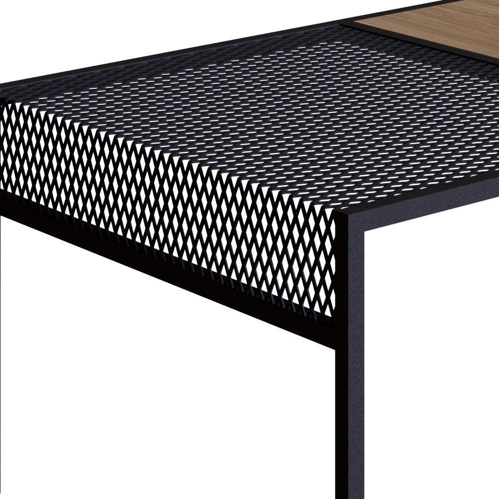 Mesa De Centro 80Cm Est Aço York Hanover Artesano Hanover - 5