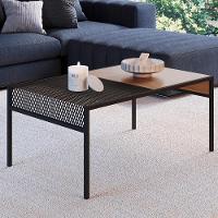 Mesa De Centro 80Cm Est Aço York Hanover Artesano Hanover - 6