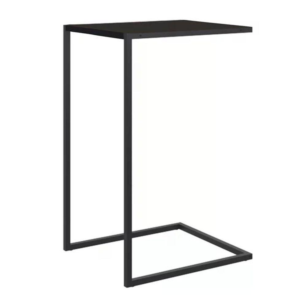 Mesa Lateral 27820 Linha Complementos Preto Artesano Preto Preto - 1