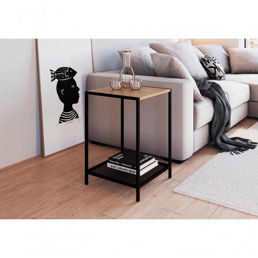 Mesa Lateral Quadrada 40X40Cm Est Aço York Hanover Hanover - 2