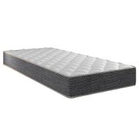 Colchão De Solteiro Tokio Molas Ensacadas 88x188x20 Cinza Com Branco Portobel Cinza Com Branco - 1