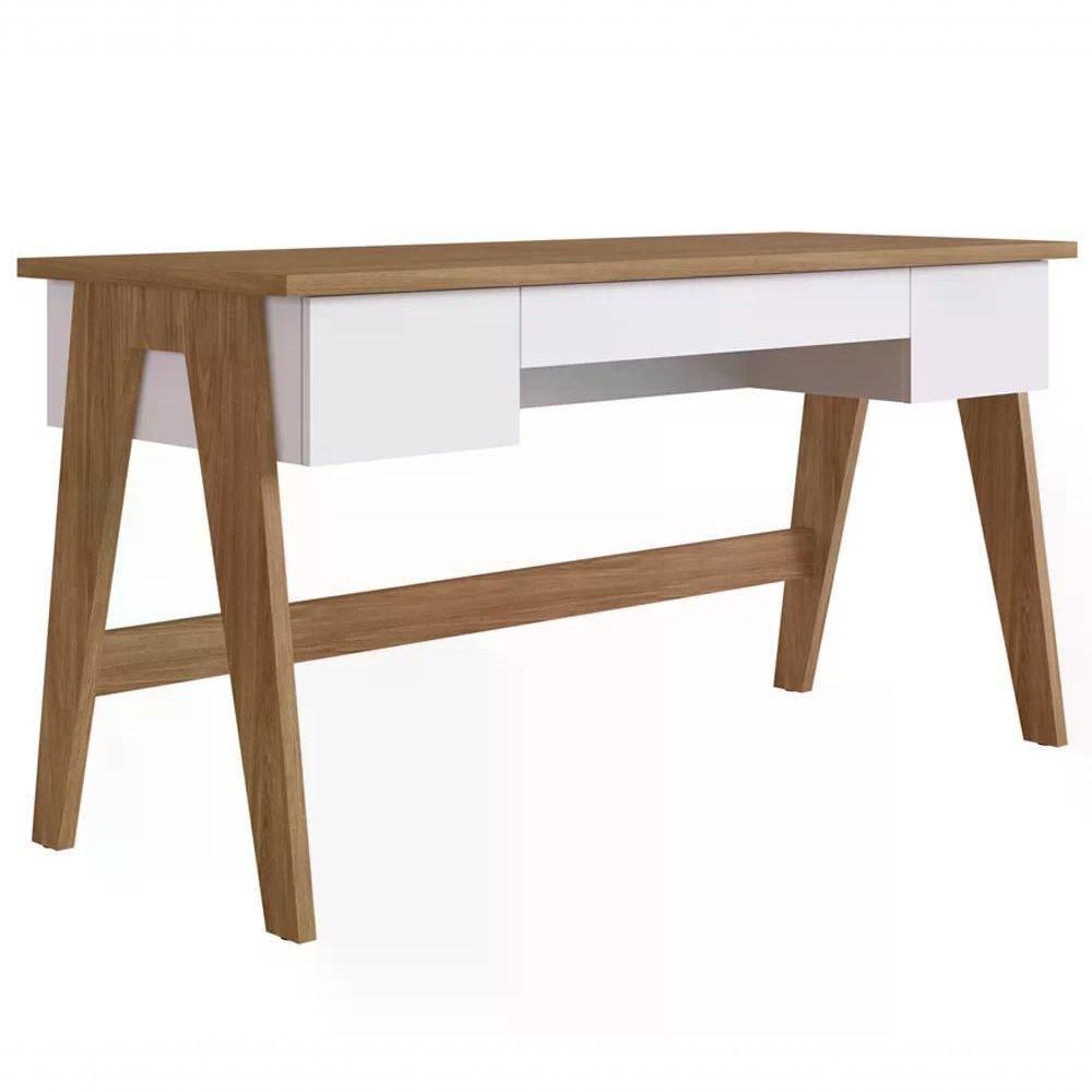 Escrivaninha Para Escritorio 26106 Linha Trend Hanover Off W - 10