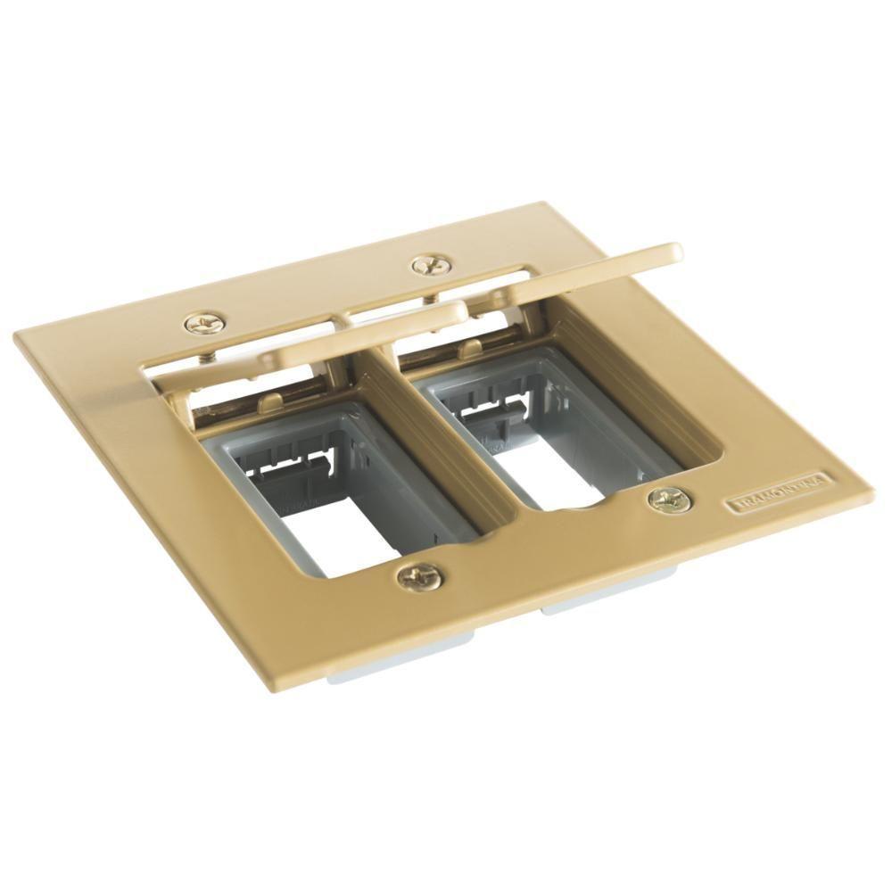 Tampa 2 Postos 4x4 Para Piso Tramontina Modular Dourada - 3