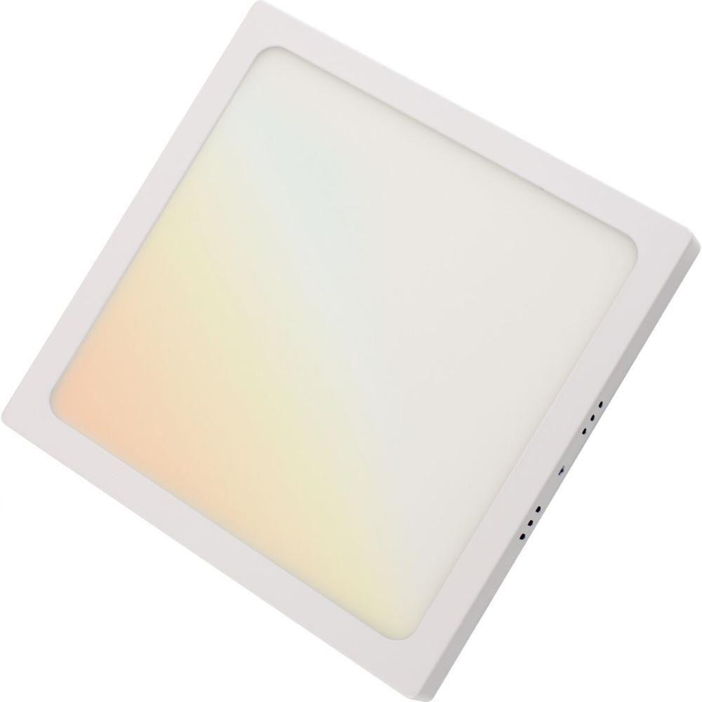 Plafon Quadrado De Sobrepor Tramontina Smart Led 1300 Lm 18 W - 2