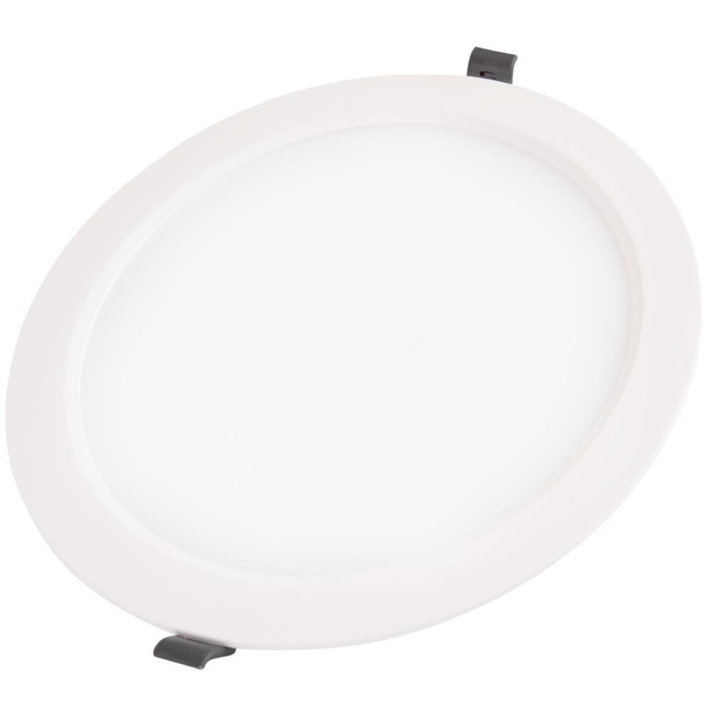 Plafon Led Tramontina Redondo De Embutir Slim 24 W Bivolt 3000 K Luz Amarela - 6