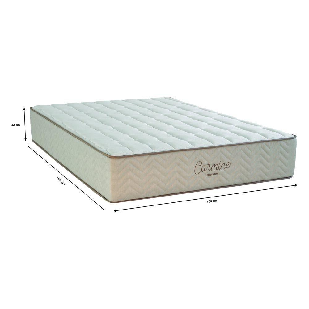 Colchão Queen Kappesberg (158x198x32) D33 Cr440b Bege Bege - 2
