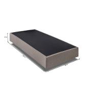 Base Box Sommier Solteiro (88x188x25) Kappesberg Cr35168 Bege Bege Claro - 2