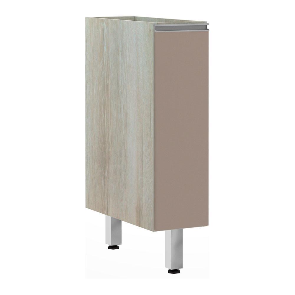 Balcão Sem Tampo 20cm Lis Legno Crem e Connect - 1