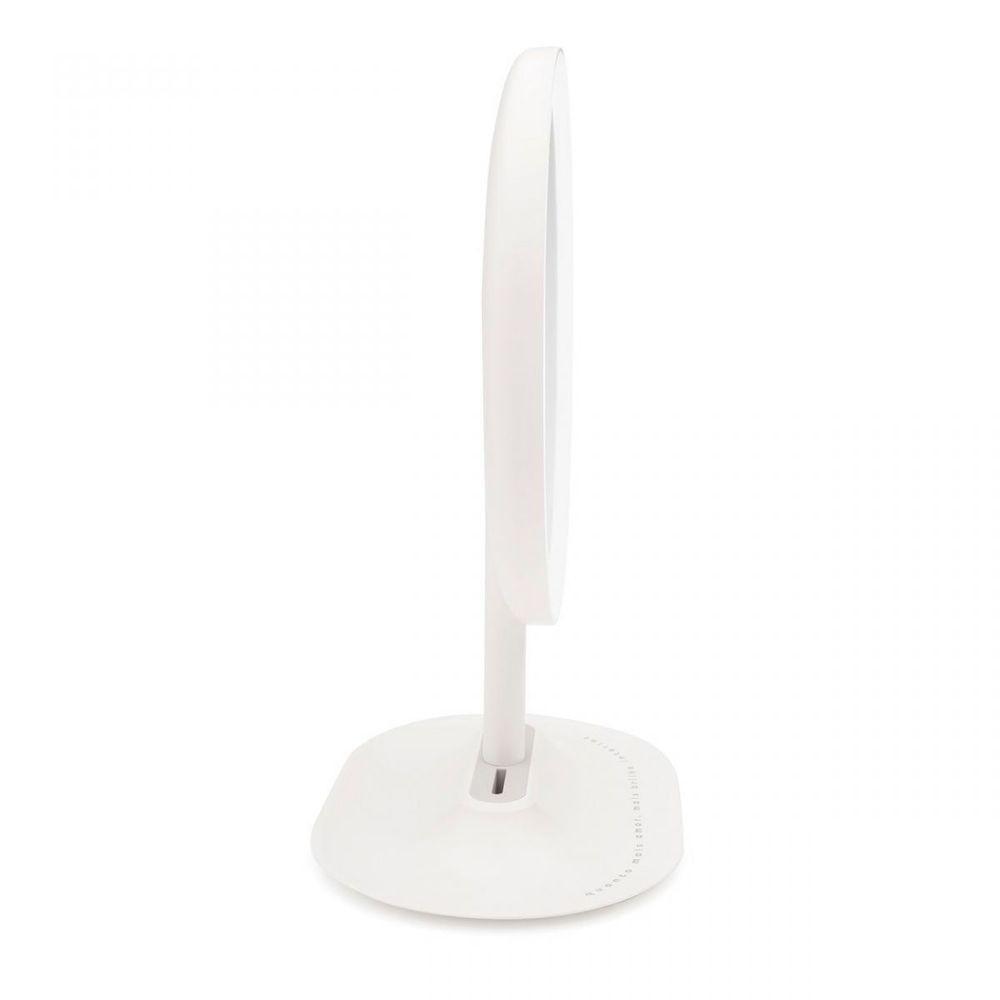 Espelho De Mesa Com Led E Aumento Brilho - 3