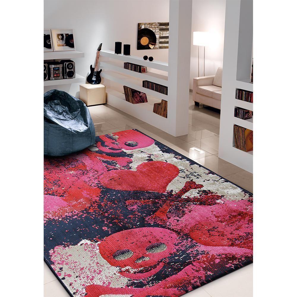 Tapete Para Sala Origins Pink 1,00x1,50 São Carlos - 3