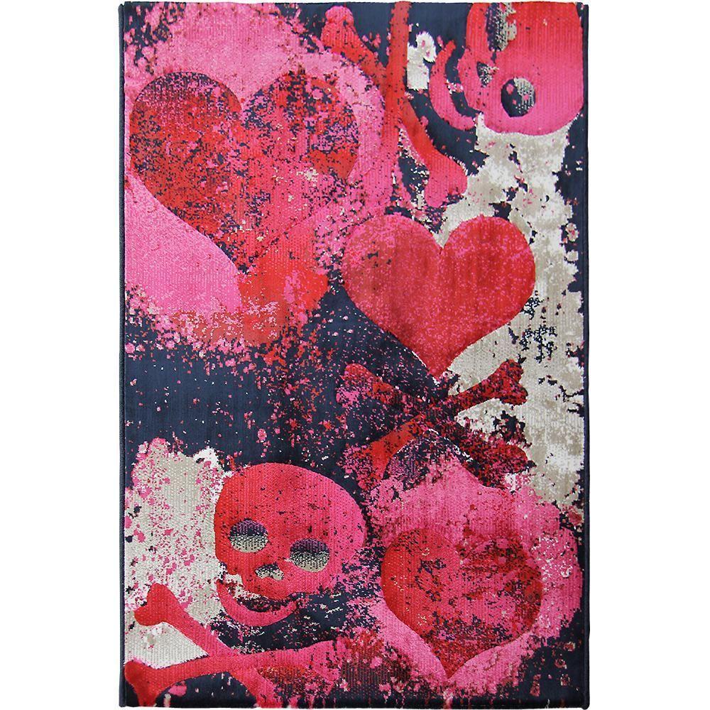 Tapete Para Sala Origins Pink 1,00x1,50 São Carlos - 4