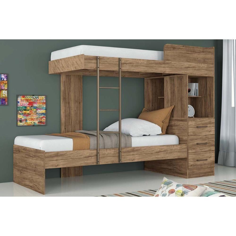 Beliche Multifuncional Havana Plus 3 gavetas Atacama - Santos Andirá - 1