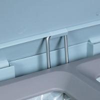 Lixeira Com Pedal Trium 30 L Com Duplo Compartimento Branco Ou - 5