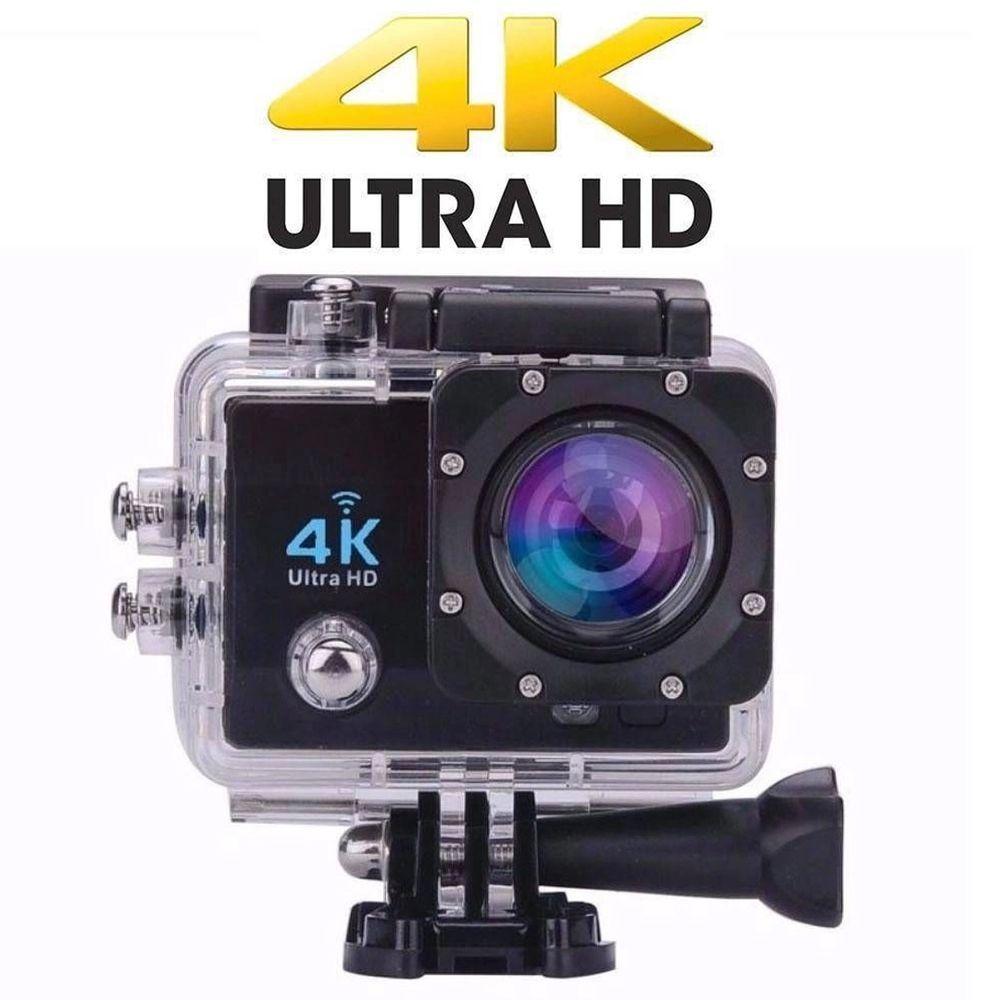 Go Cam Camera Vídeo Action Ação Wifi 4K 30M Estilo Gopro - 1