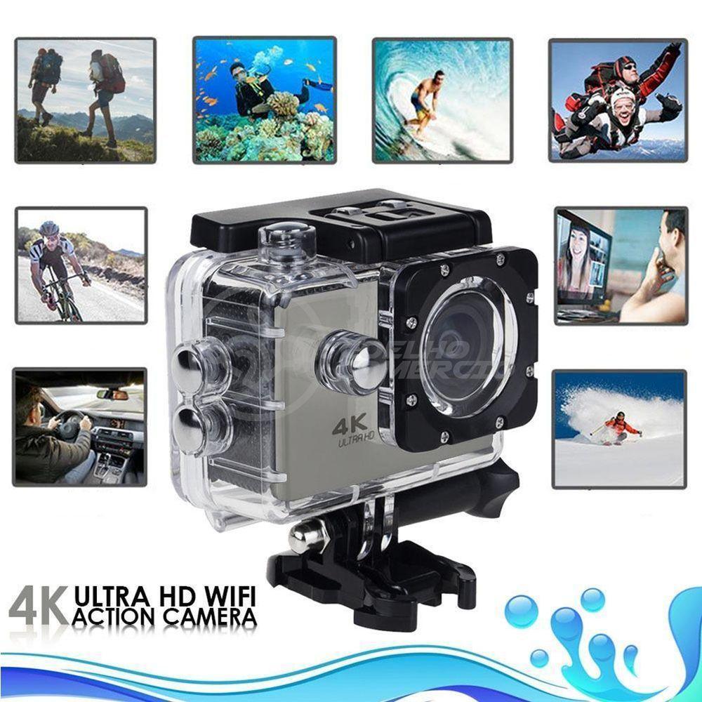 Go Cam Vídeo Action Ação Wifi 4K Sports Cam Ultra Hd Dv 30M - 4