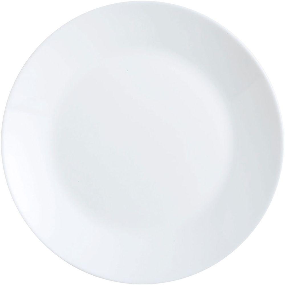 Arcopal Zelie Prato Raso 3X25X25Cm Vidro Temperado Branco 6Pç - 1