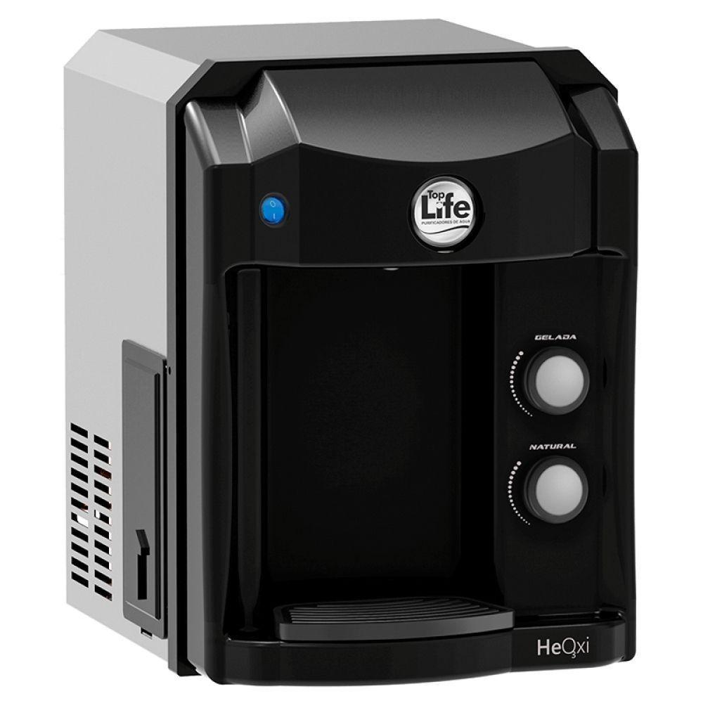 Filtro De Água Gelada E Alcalina Ionizada Com Super Ozônio 127V Preto Top Life - 1