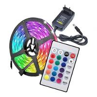 Fita Led Rgb Rolo 5M 300 Leds + Controle + Fonte - 2