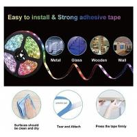 Fita Led Rgb 3528 Rolo 5M Leds Com Fonte Controle Decoração - 2