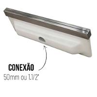 Cascata 40Cm Para Piscina De Embutir Na Parede Com Acabamento Em Aço Inox - 8