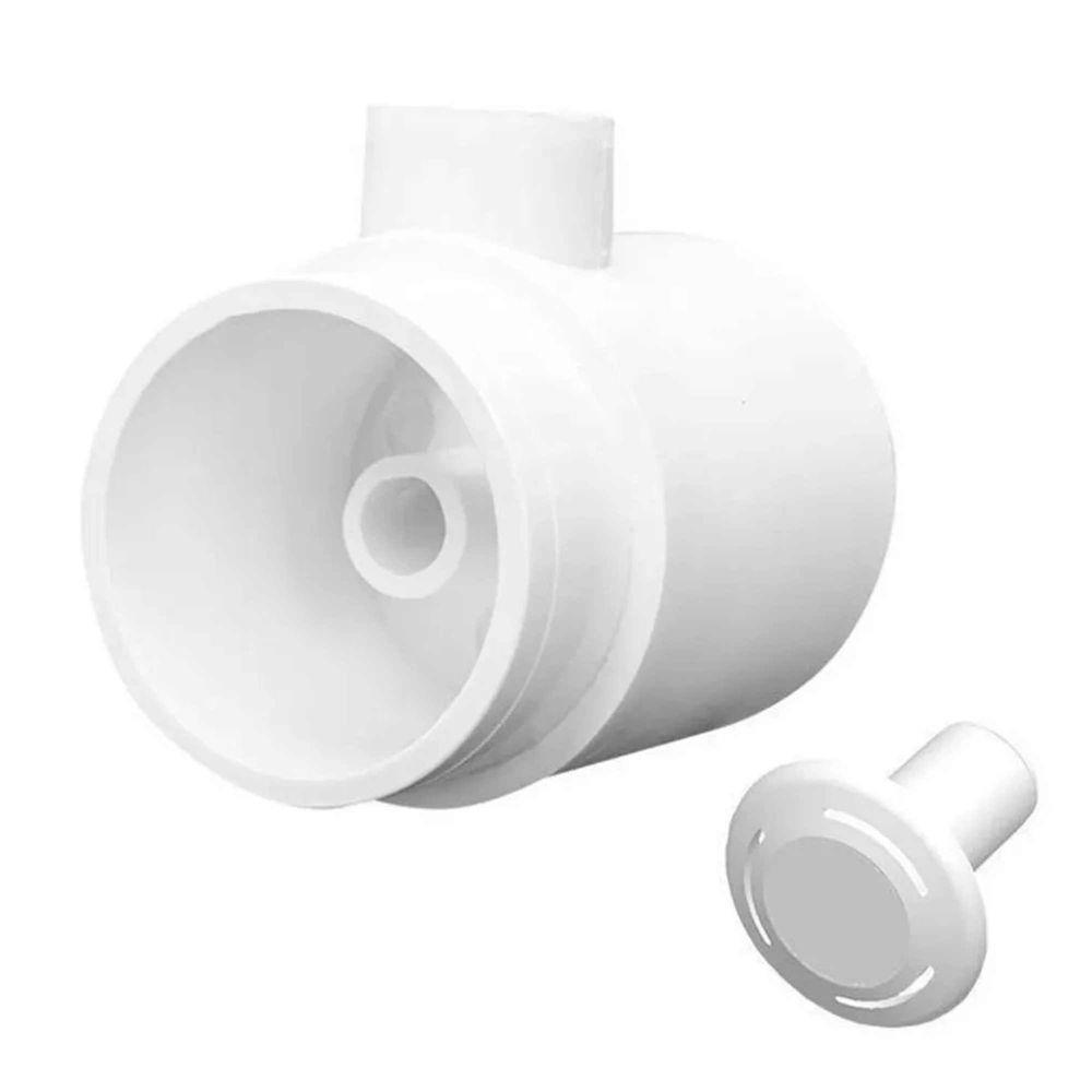 Dispositivo Hidromassagem Para Piscina De Fibra Abs Encaixe 50Mm - Brustec - 5