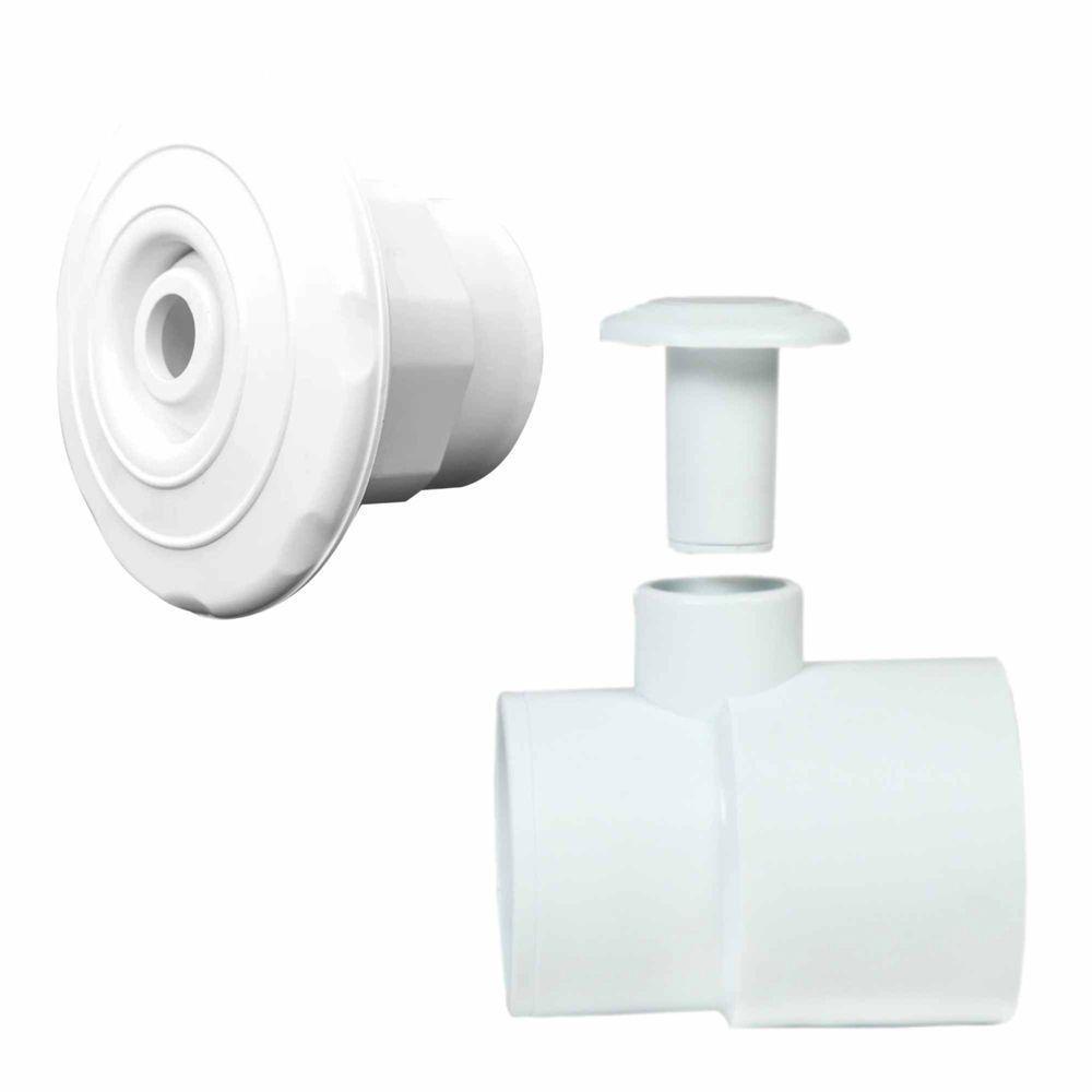 Dispositivo Hidromassagem Para Piscina De Fibra Abs Encaixe 50Mm - Brustec - 8