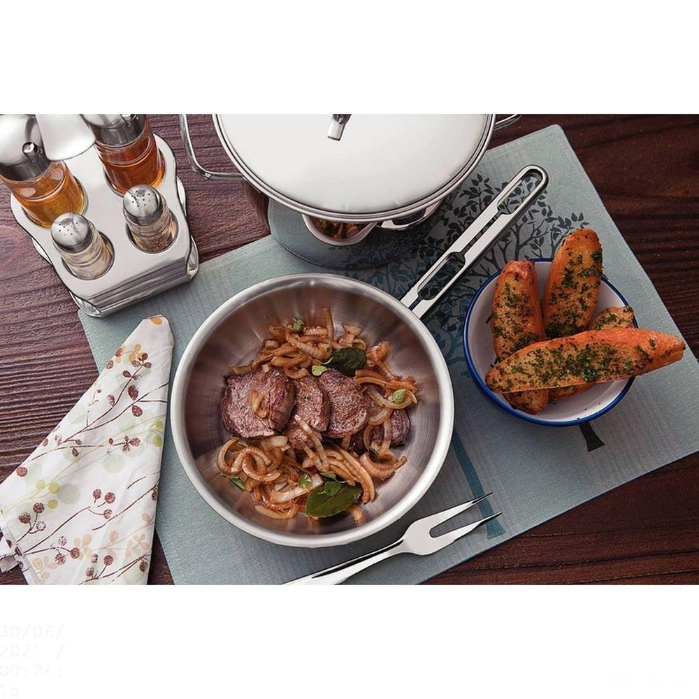 Frasco De Vidro Para Azeite Ou Vinagre Tramontina Utility Em Aço Inox Com Tampa Tramontina - 5