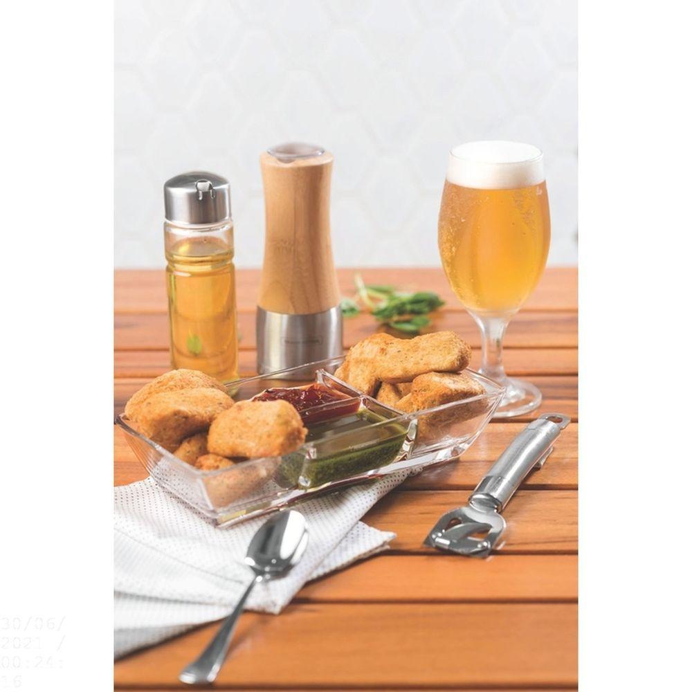 Frasco De Vidro Para Azeite Ou Vinagre Tramontina Utility Em Aço Inox Com Tampa Tramontina - 7