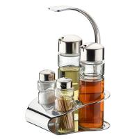 Frasco De Vidro Para Azeite Ou Vinagre Tramontina Utility Em Aço Inox Com Tampa Tramontina - 3