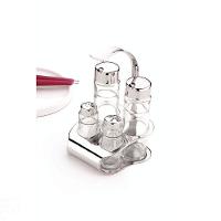 Frasco De Vidro Para Azeite Ou Vinagre Tramontina Utility Em Aço Inox Com Tampa Tramontina - 10