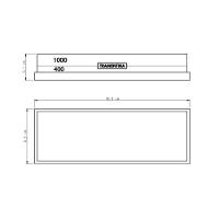 Pedra Para Afiar Profio Com Granulação 400 E 1000 Dupla Face Com Suporte Emborrachado - Tramontina - 5