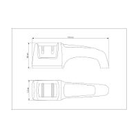 Afiador De Facas Tramontina Diamantado Com Suporte Em Abs - 2